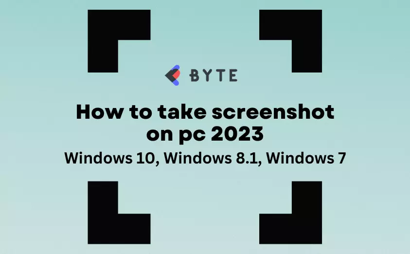 How to take screenshot on pc 2023